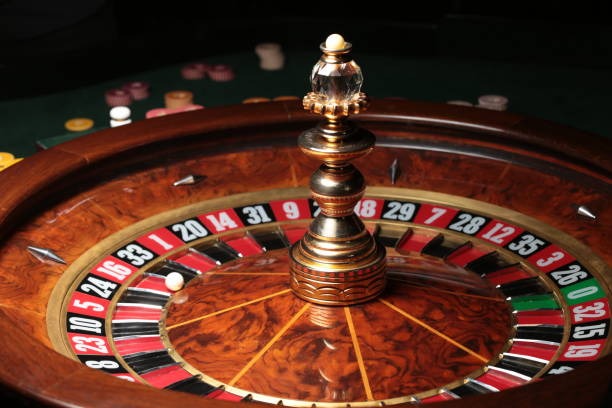 Live casino table with professional dealers
